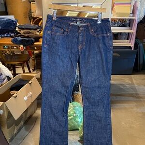 Abercrombie & Fitch Dark Blue Bootcut Jeans
